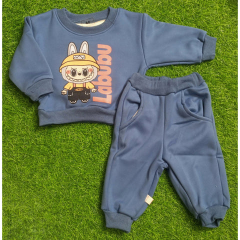 Sweatshirt and Trouser - Labubu - Blue