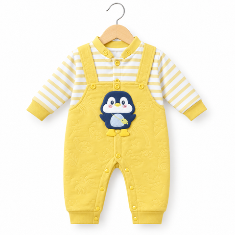 Baby Romper - Cartoon & Lining