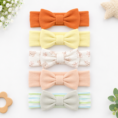 5 Pieces Headbands - Design 1