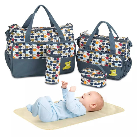 5 Pieces Shapes Bag Set