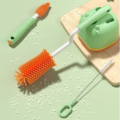 Rotating Bottle Brush Set