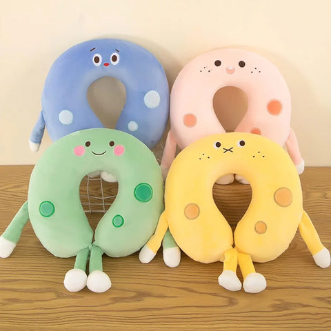 Baby U-Shaped Neck Pillow Smiley