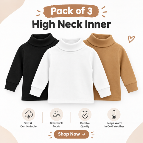 Pack of 3 - High Neck Inner