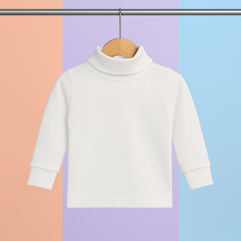 High Neck Inner - White