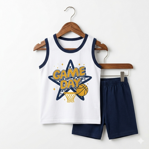 Sando & Nicker - Navy Blue - Game Day
