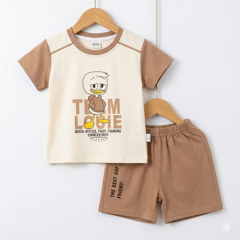 Imported - T.Shirt & Short - Team Brown