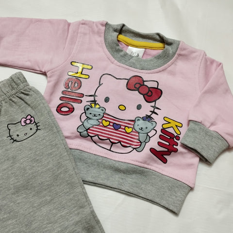 SB - Nijntje Night Suit - Hello Kitty - Pink