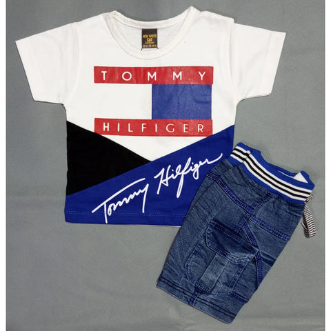 SB - T.Shirt & Short - Blue - TS2413