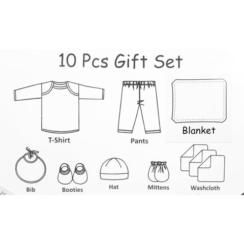 10 Pieces Elegant Gift Set - Love Mom & Dad