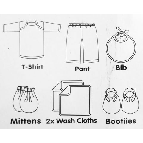 7 Pieces Bear Gift Set