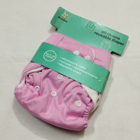 Reuseable Diaper - Pink