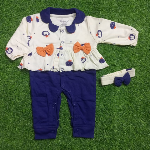 3 Pieces Baby Gift Set - Blue Bow