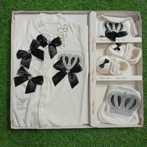 5 Pieces Romper Gift Set - Prince