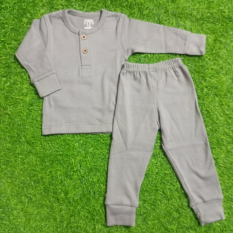 Next - Long Sleeve Shirt & Pent - Gray