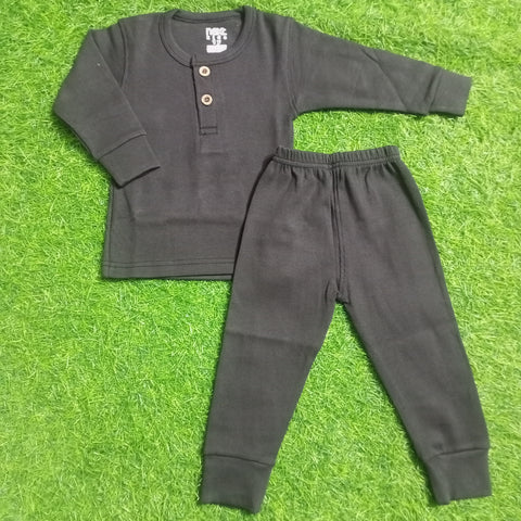 Next - Long Sleeve Shirt & Pent - Black