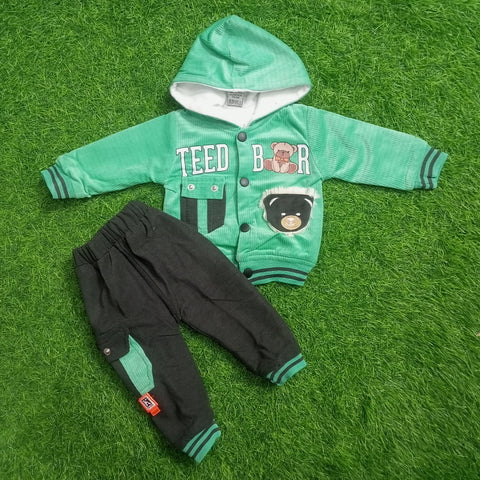 Winter - Hoodie & Trouser - Bear Green