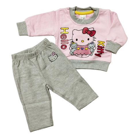 SB - Nijntje Night Suit - Hello Kitty - Pink