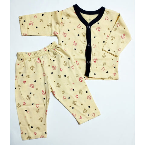 SB - Night Suit - Yellow Anchors- N2417