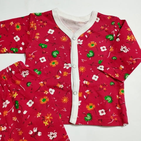SB - Night Suit - Red Flowers - N2432