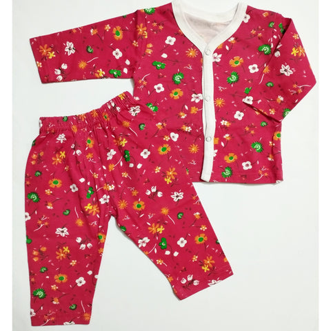 SB - Night Suit - Red Flowers - N2432