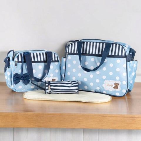 5 Pieces Circles Bag Set