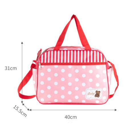 5 Pieces Circles Bag Set