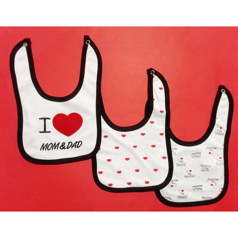 Pack of 3 Bibs - BB01