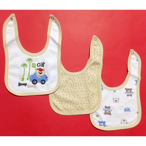 Pack of 3 Bibs - BB09