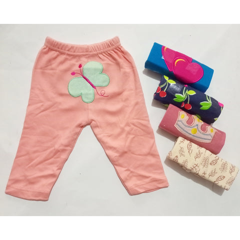 Pack Of 5 Trousers - Girls