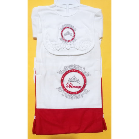 Newborn Baby 7 Pieces Gift Set- Princess