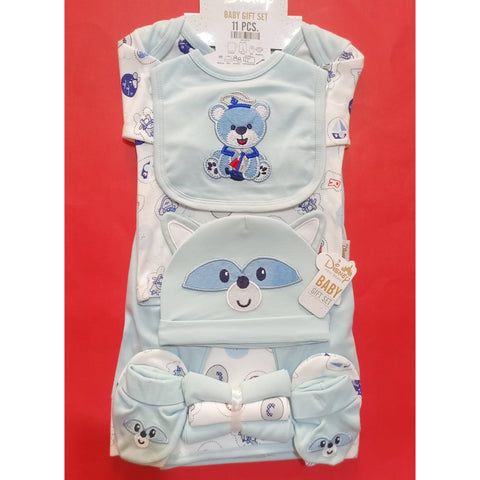 Newborn Baby 11 Pieces Gift Set- Bear