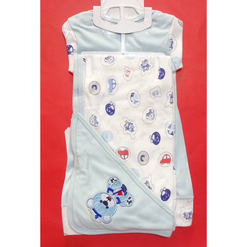 Newborn Baby 11 Pieces Gift Set- Bear