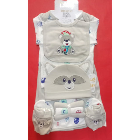 Newborn Baby 11 Pieces Gift Set- Bear
