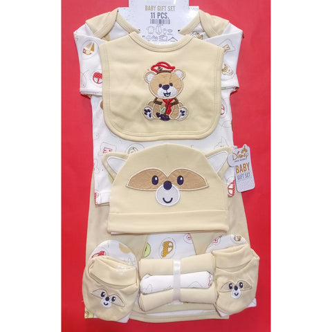 Newborn Baby 11 Pieces Gift Set- Bear