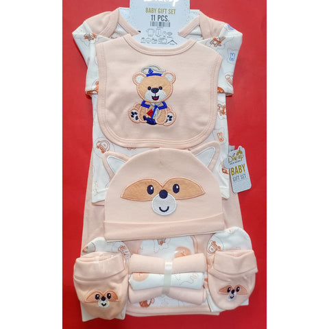 Newborn Baby 11 Pieces Gift Set- Bear