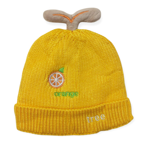 Winter Baby Caps - Orange