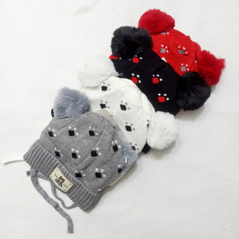 Winter Baby Caps - Bears