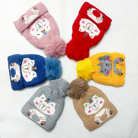 Winter Cap With Muffler