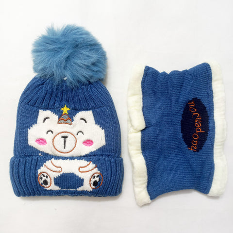 Winter Cap With Muffler