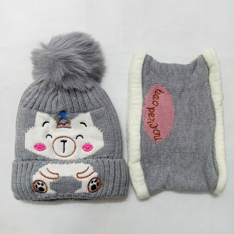 Winter Cap With Muffler