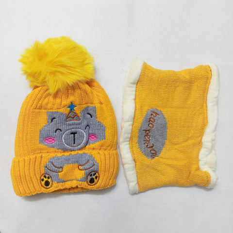 Winter Cap With Muffler