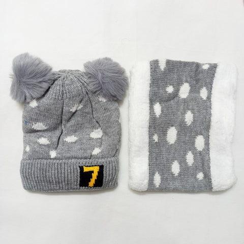 Winter Cap With Muffler