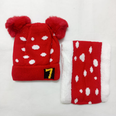 Winter Cap With Muffler