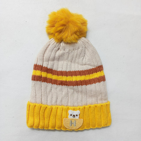 Winter Baby Caps - Bear