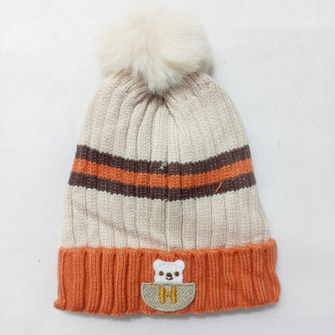 Winter Baby Caps - Bear
