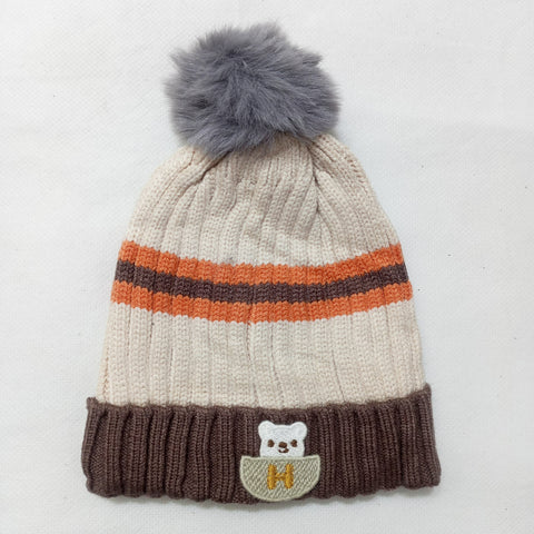 Winter Baby Caps - Bear