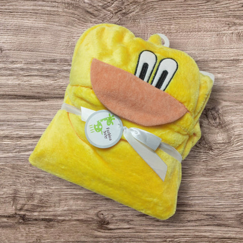 Hoodie Blanket - Yellow Cartoon Design 5