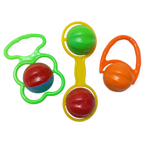 3 Pieces Rattle Set Baby Toy