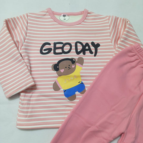 Printed Set - Pink Lining