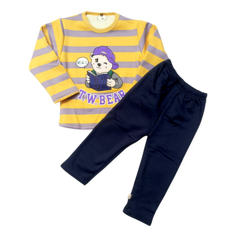 Printed Set - Bear - Yellow Design